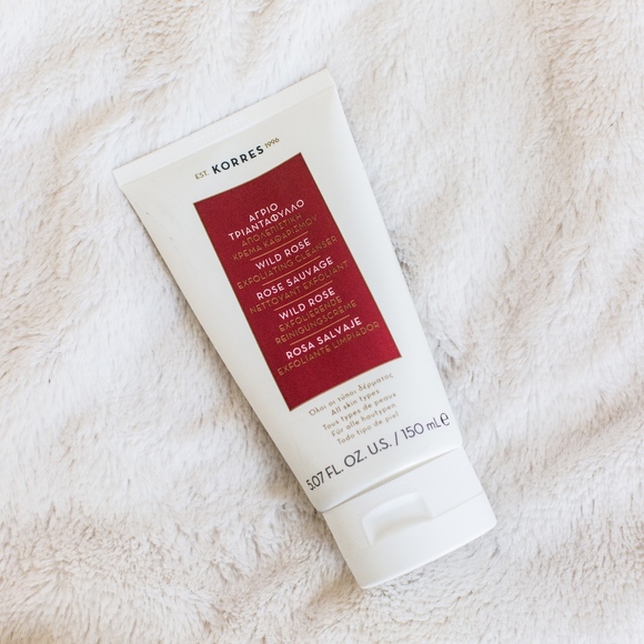 wild rose exfoliating cleanser